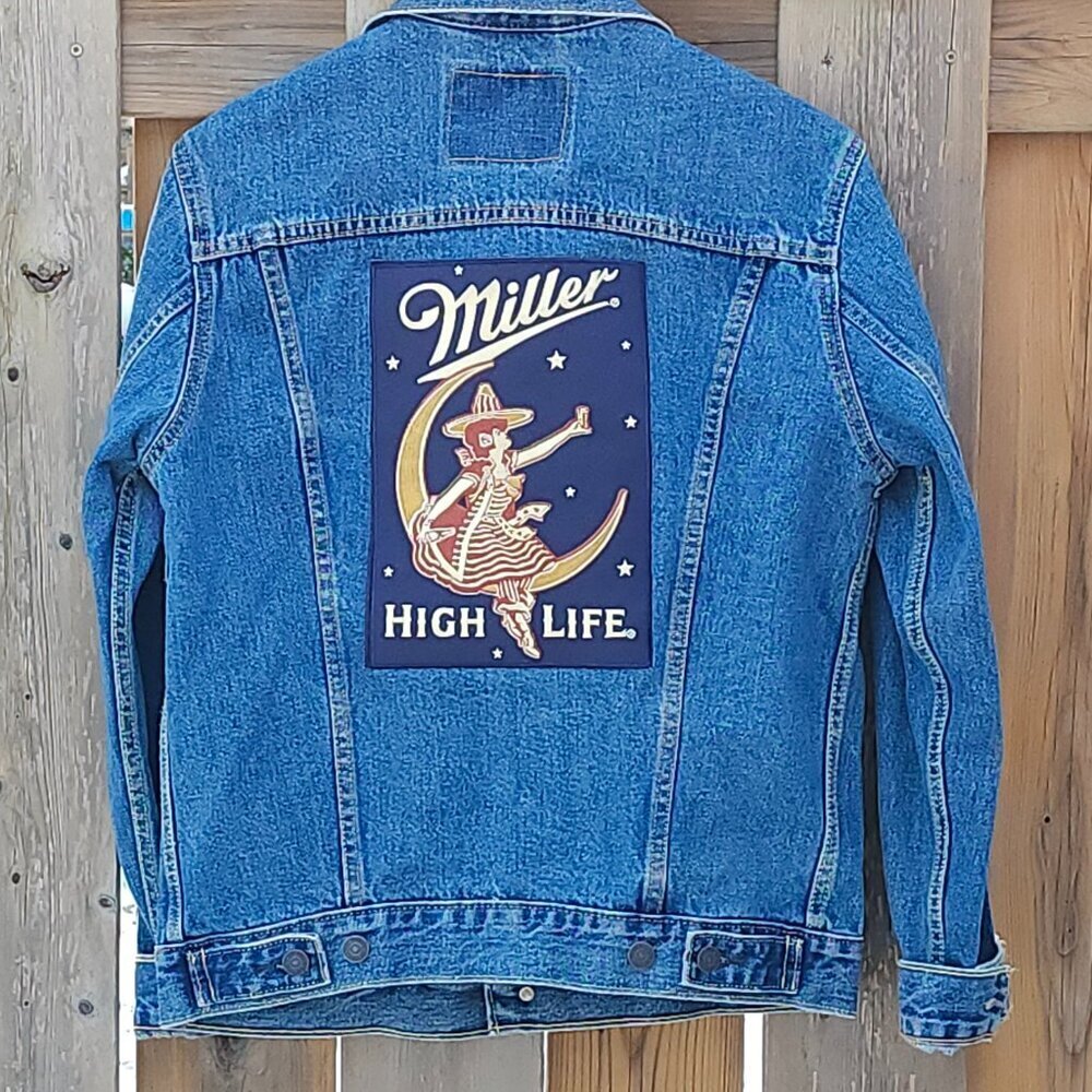 Levi's Miller High Life Retro Denim Jacket Size Small HTF BNWT BACK PATCH